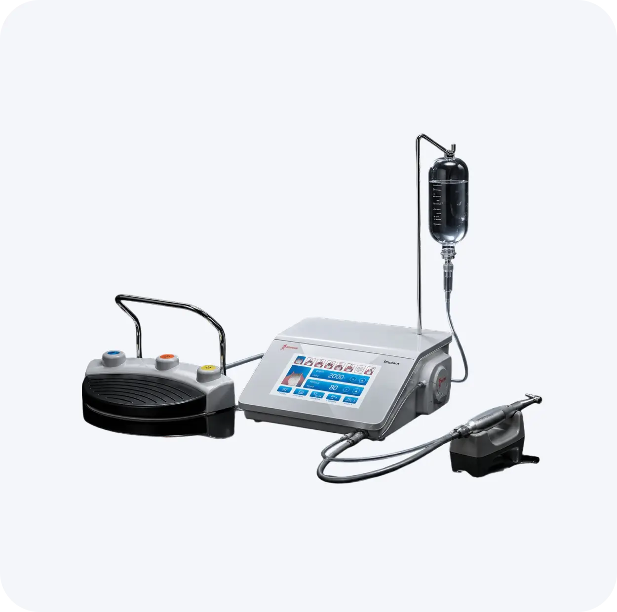 Woodpecker Implanter Physiodispenser Fiber Optic
