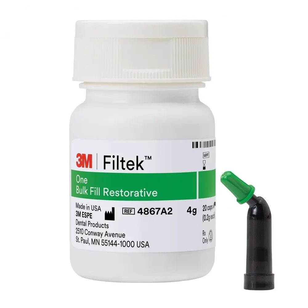 3M ESPE Filtek One Bulk Fill Flowable Restorative- Bottle A2 (20 Capsules)